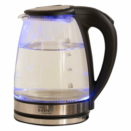 Чайник OASIS K-8GS стекло черный 148000₽
