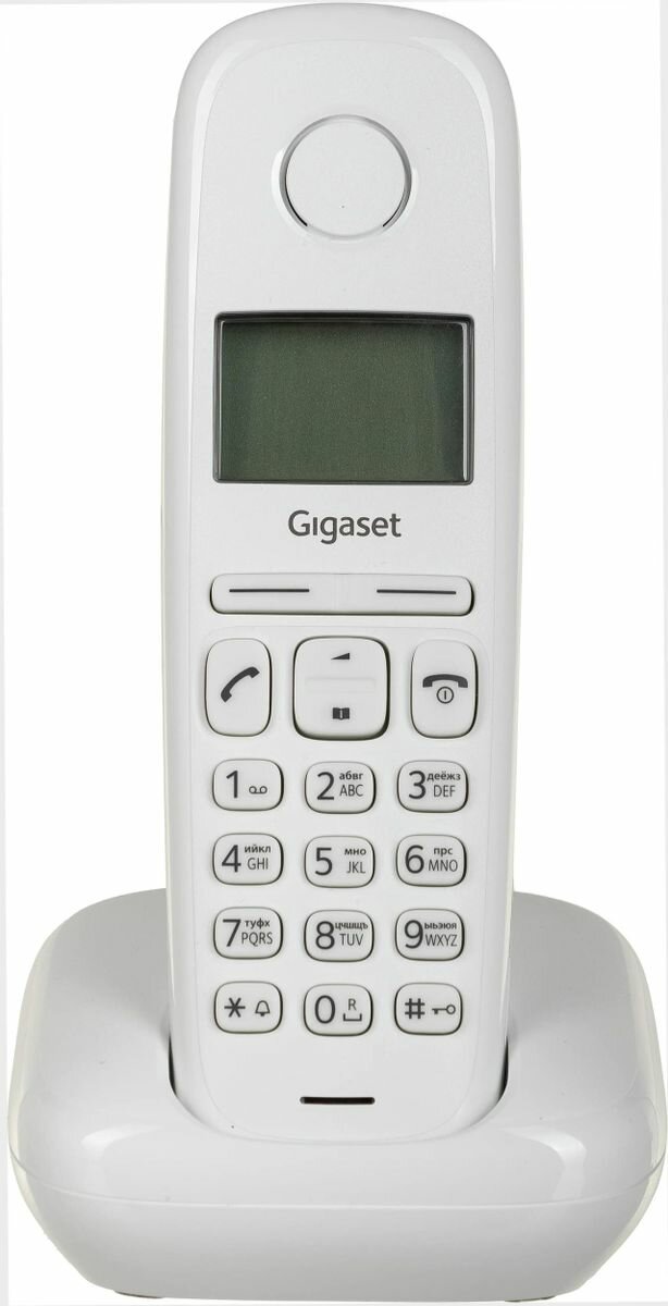 Радиотелефон Gigaset A170 SYS RUS белый [s30852-h2802-s302]