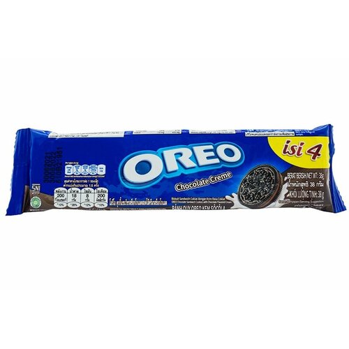 Печенье Oreo Chocolate Creme / Орео Шоколадный крем 38гр (Индонезия)