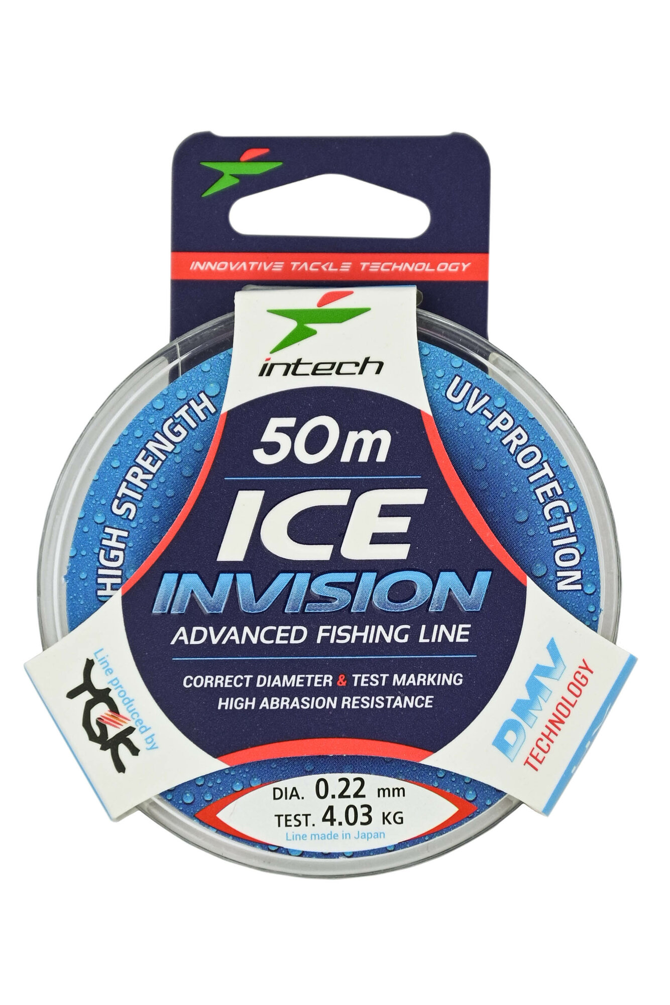 Леска Intech Invision Ice Line 50м 0.22мм 4.03кг