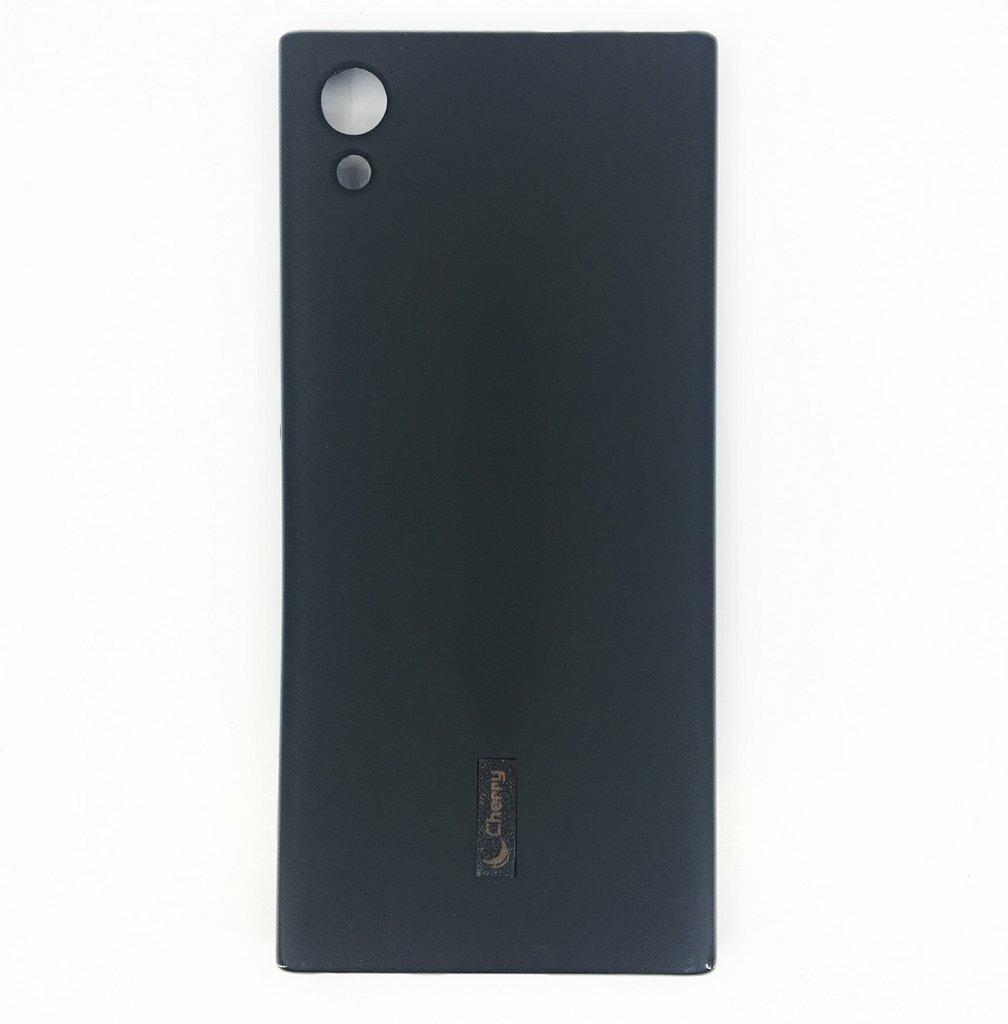 Силиконовый чехол для Sony Xperia XA1 (Cherry, черный)