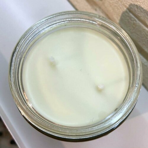 Лемонграсс И зеленый ЧАЙ Большая свеча в стекле, Banka Home