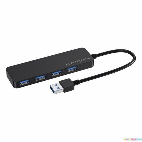 HIPER HUB-04M USB-хаб концентратор HUB-04MBlack 169800₽