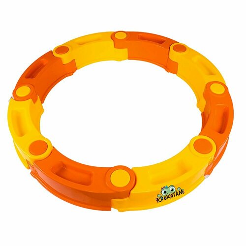 Песочница модульная Крокотам 8 сегментов желтый и оранжевый D139 8П311210 4904₽