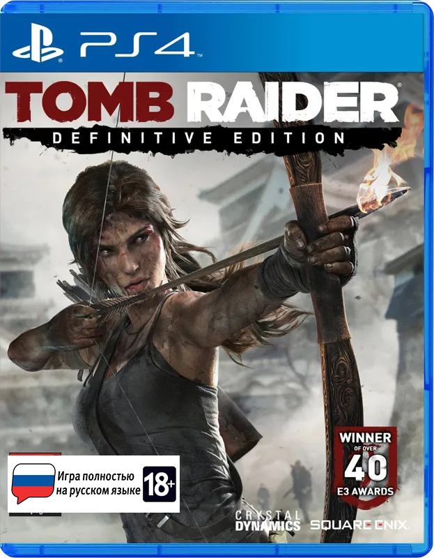 Игра для PS4: Tomb Raider - Definitive Edition (PS4/PS5), русский язык