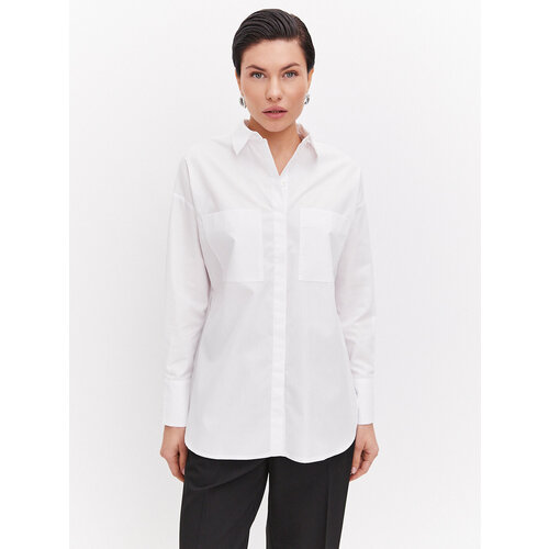 Рубашка T-lab, размер 42, белый рубашка darkpark размер 42 белый