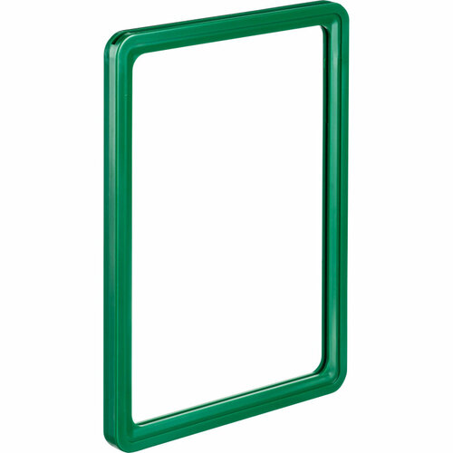Рамка пластиковая А5, зеленый, 10шт/уп 102005-07 a6 100x150 мм акриловые золотые рамки двухсторонние держатели для вывесок меню ресторана подставка для витрины