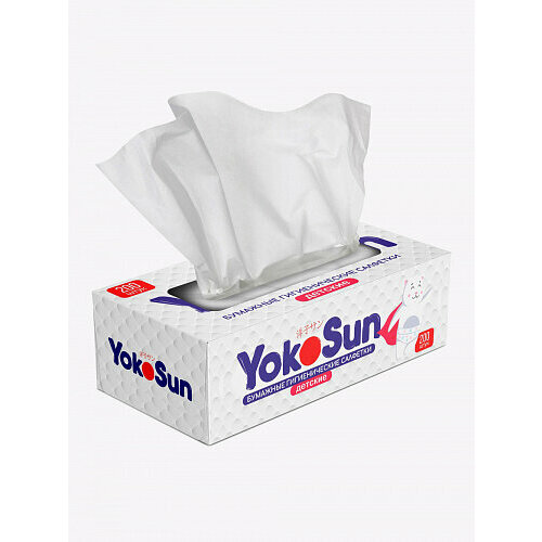 YokoSun, Салфетки для детей бумажные гигиенические