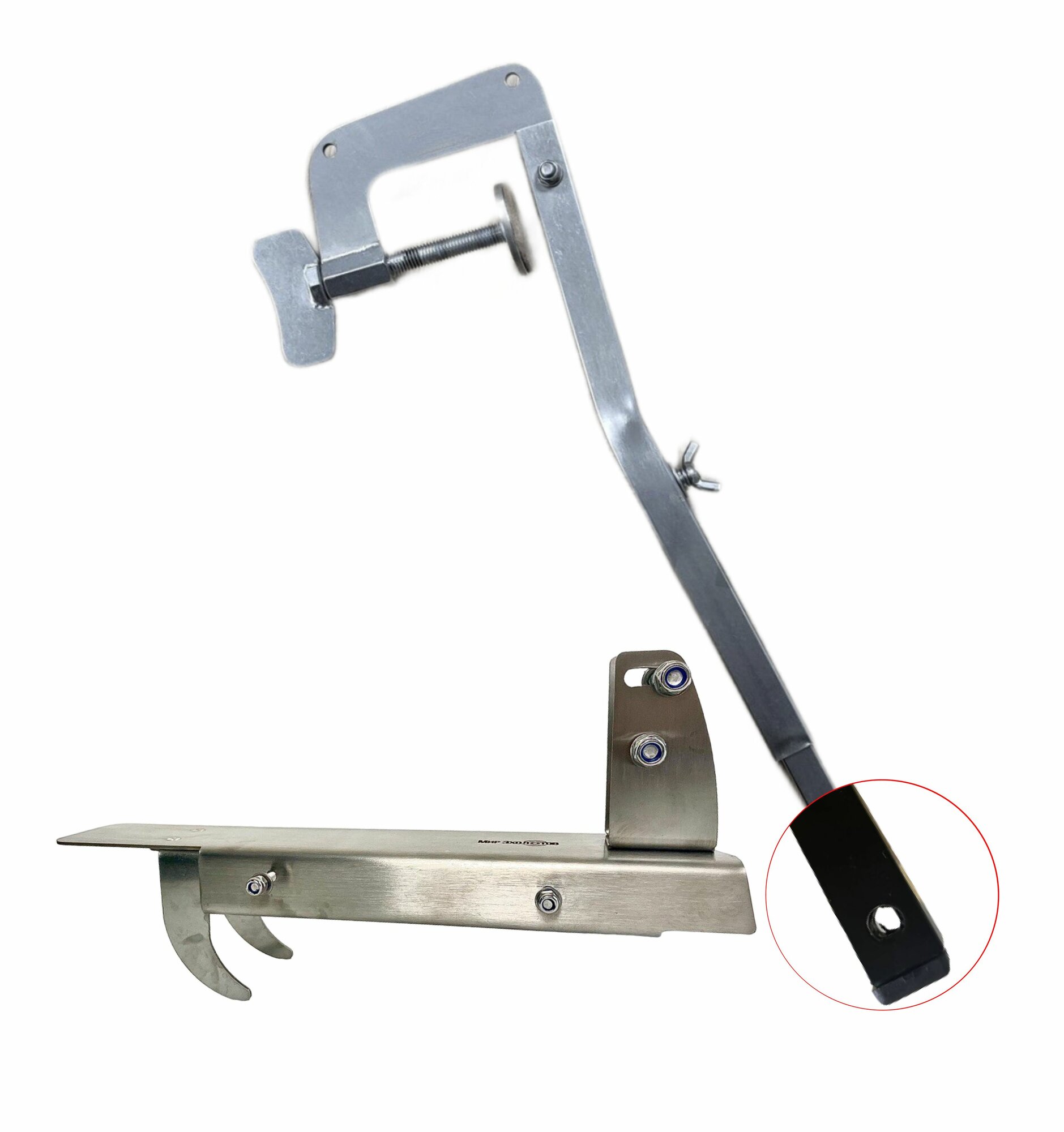 фото Комплект крепление для датчика Hv-100 Эхолота Raymarine Element+Струбцина НДНД нерж. SKD160/kd2000