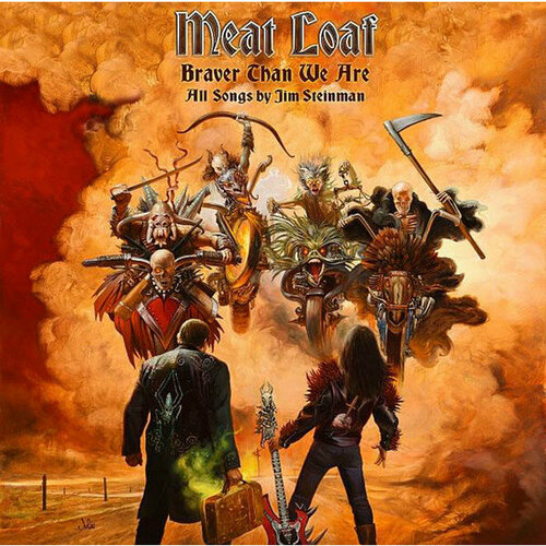 виниловая пластинка meat loaf Виниловая пластинка MEAT LOAF - BRAVER THAN WE ARE (2 LP)