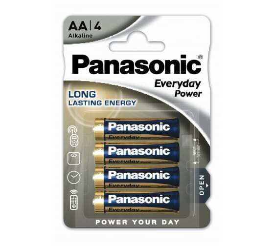 Батарейки PANASONIC LR06 Everyday Power АА (пальчиковые)