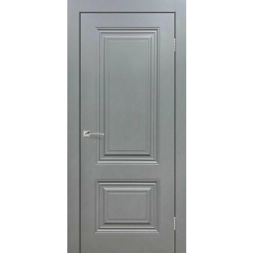 Дверь Межкомнатная, модель Венеция ДГ, эмаль светло-серый 2000*800 (полотно)