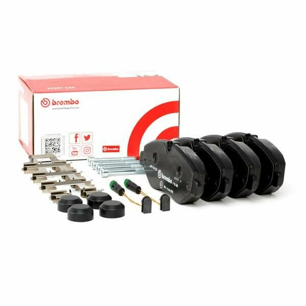 Тормозные колодки BREMBO , дисковые, передние - фото №12