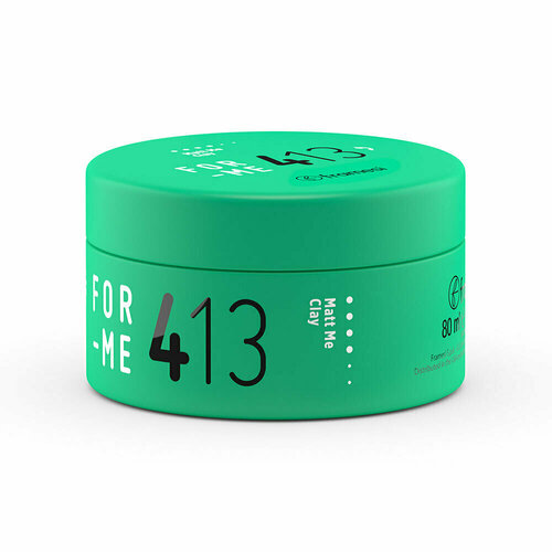 Паста для волос моделирующая матовая сильной фиксации FOR-ME 413 MATT ME CLAY 80 мл 3450₽