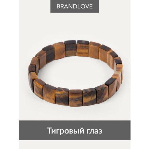 Браслет BL Jewelry Elementa, 1 шт., размер 19 см, коричневый