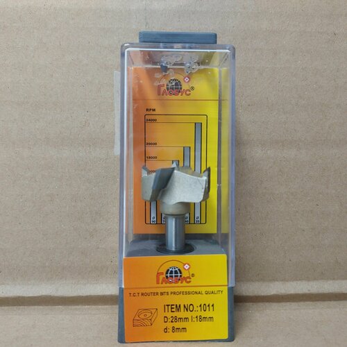 Форстнера Глобус 1011 D28mm I18mm d8mm Форстнера Арт1011D28d8 873₽
