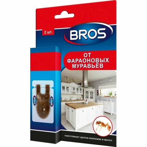 Приманка для уничтожения фараоновых муравьев BROS 706863