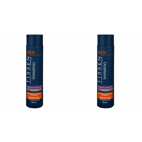 Tissen Шампунь мужской Комфорт и чистота,300 мл,2 шт