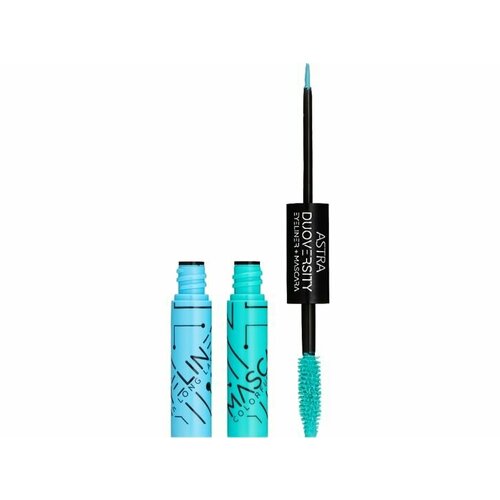 Цветные тушь для ресниц И подводка ASTRA Duoversity Eyeliner + Mascara