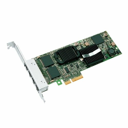 Intel Сетевой адаптер Intel Intel® Ethernet Network Adapter ET2 4x RJ45 port 1GbE, PCI-E v2 x4, VMDq. PCI-SIG* SR-IOV, w/o RDMA (046565) E1G44ETG2P20