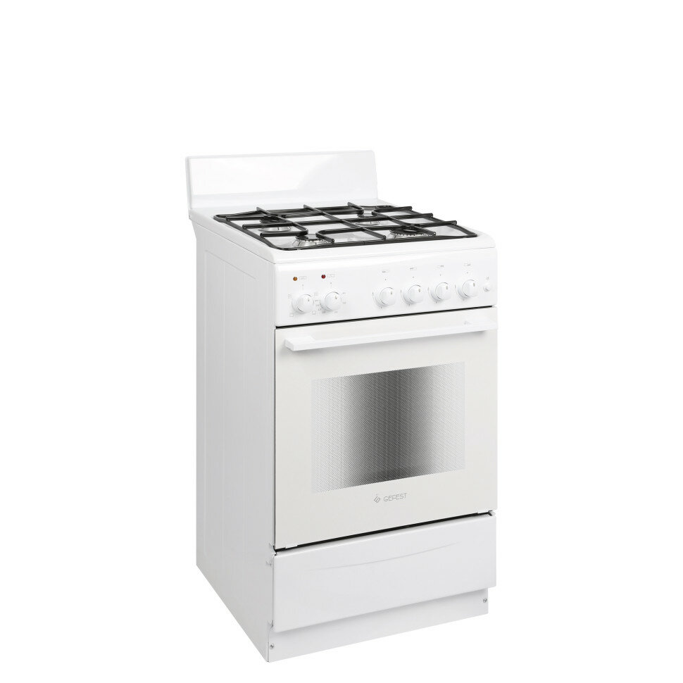 Плита GEFEST ПГЭ 5102-01 0337 комбинированная 4 газовые конфорки электрическая духовка электроподжиг 60 л