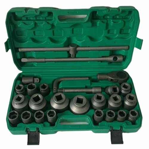 Силовой набор головок SATDPRO, для грузовика, 26 шт, в чемодане