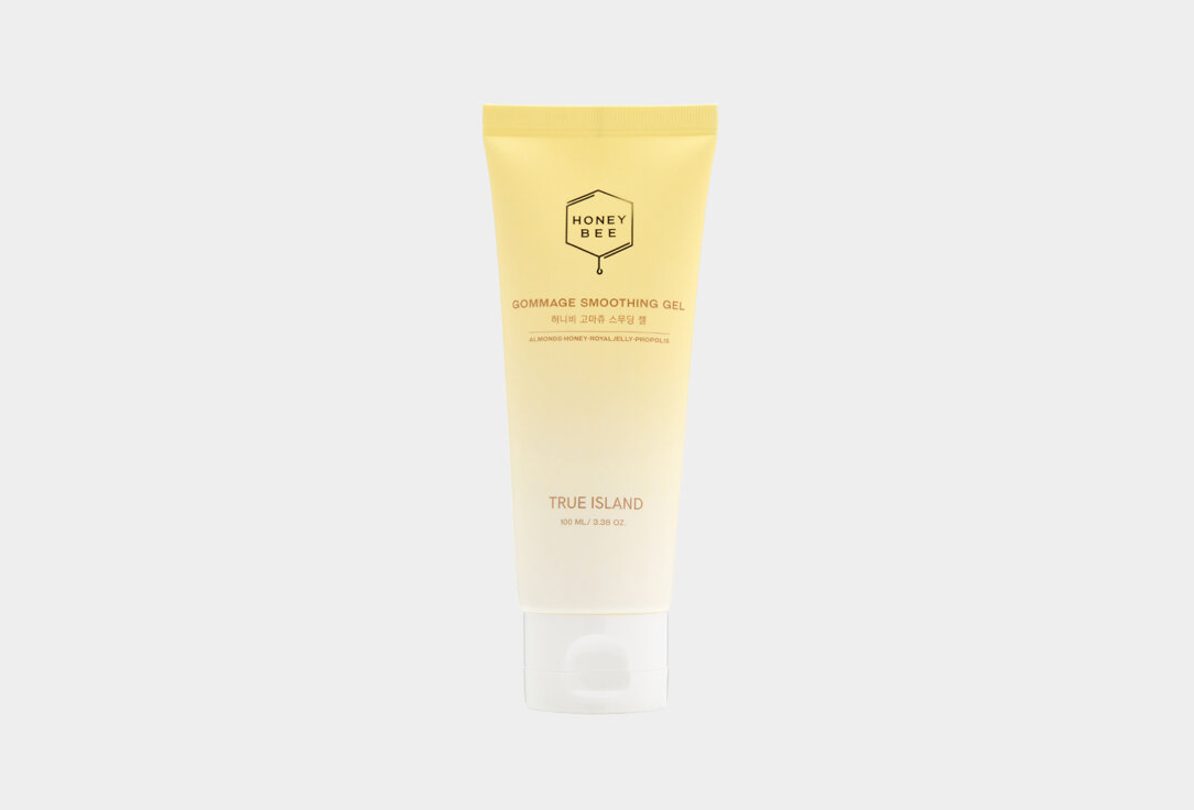 Успокаивающий гель-гоммаж True Island, HONEY BEE GOMMAGE SMOOTHING GEL 100мл