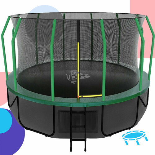 батут с защитной сеткой kedajump jumpinator 14ft Батут с защитной сеткой KedaJump Jumpinator 16FT