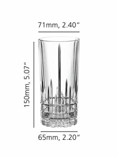 Набор бокалов Spiegelau Perfect Serve Collection Perfect Longdrink Glass 4500179, 350 мл, 4 шт., бесцветный - фото №8