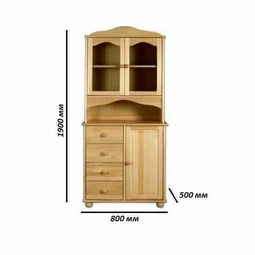 Буфет ммк-древ Форест 2204 лак 80х50х190 36000₽