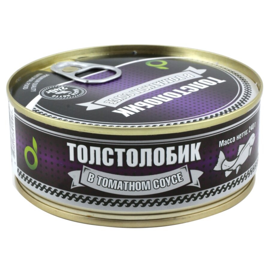 Толстолобик в томатном соусе, 240г, ECOFOOD (Армения)