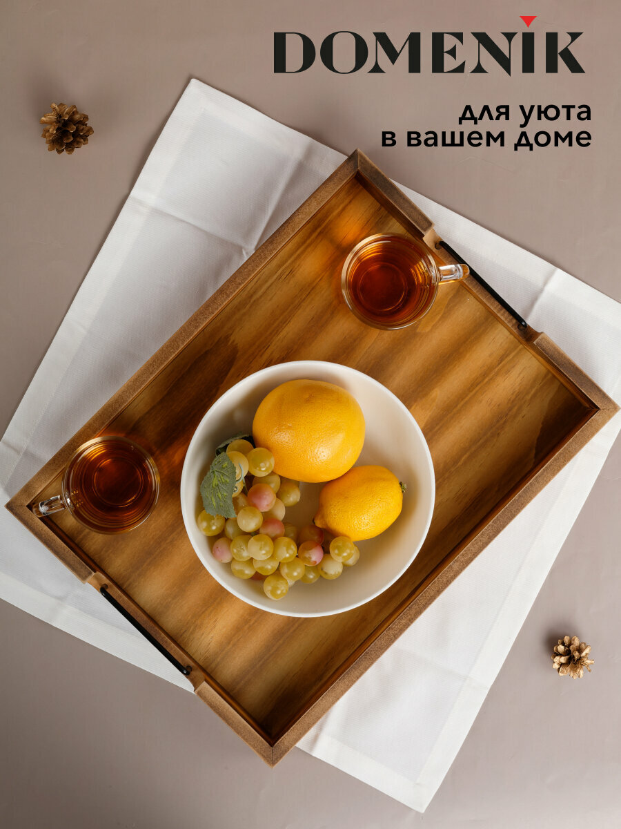 Поднос прямоугольный DOMENIK LOFT 40х30см — фото 1