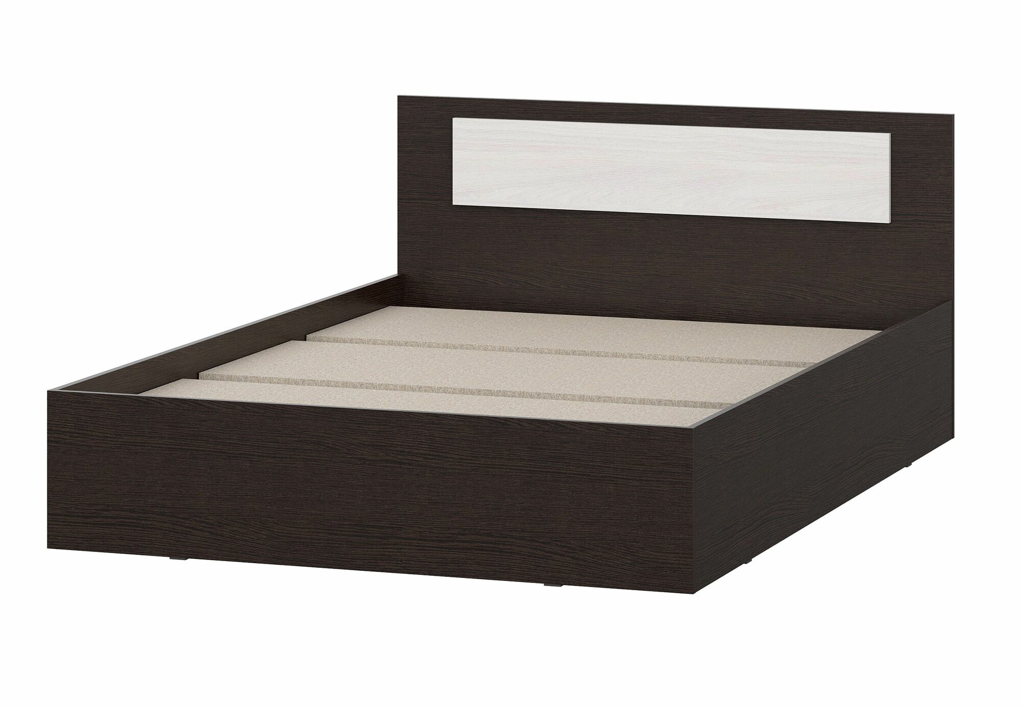 фото Модульная система "Виста 1" Кровать двойная с основанием (1,4х2,0)