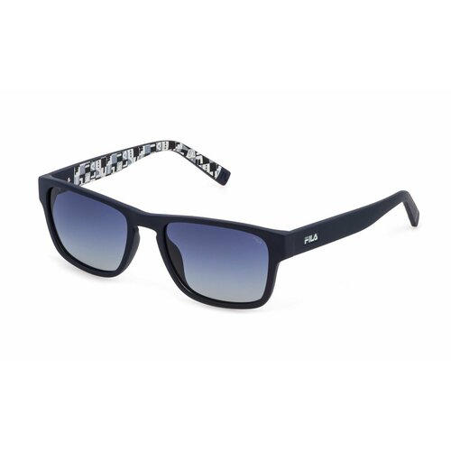 Солнцезащитные очки Fila, синий солнцезащитные очки fila прямоугольные спортивные для мужчин