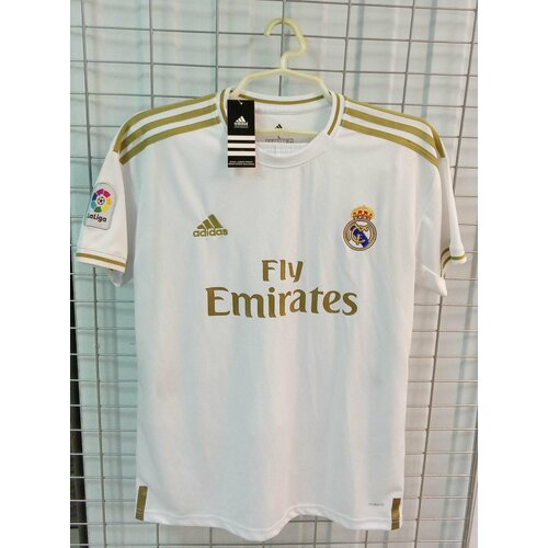 Для футбола REAL MADRID размер L ( русский 50 ) форма ( майка + шорты ) футбольного клуба Реал Мадрид ( Испания ) ADIDAS белая