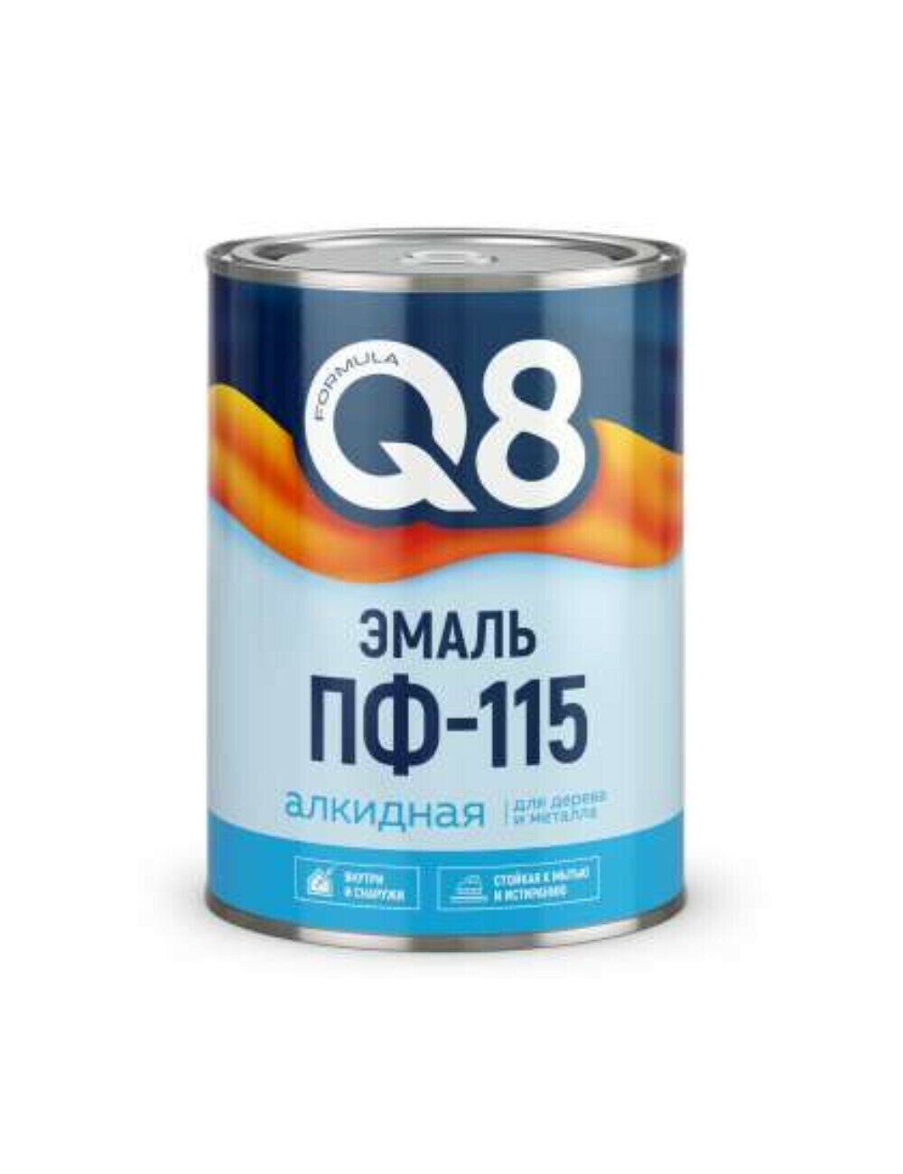 Эмаль Formula Q8 ПФ-115, хаки, 0,9 кг