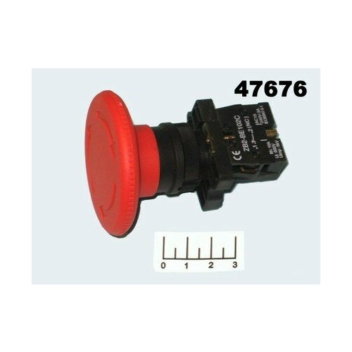 Кнопка LXA2(3SA5)-BS642 с фиксацией на размыкание