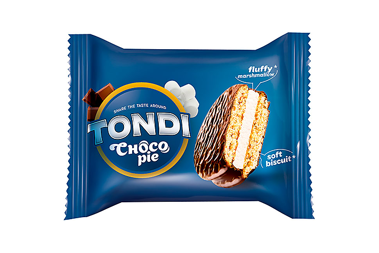 «Tondi», choco Pie (коробка 2,13 кг)