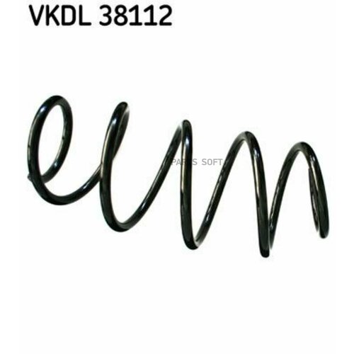 SKF VKDL38112 Пружина подвески FR BMW X3 F25 16980₽