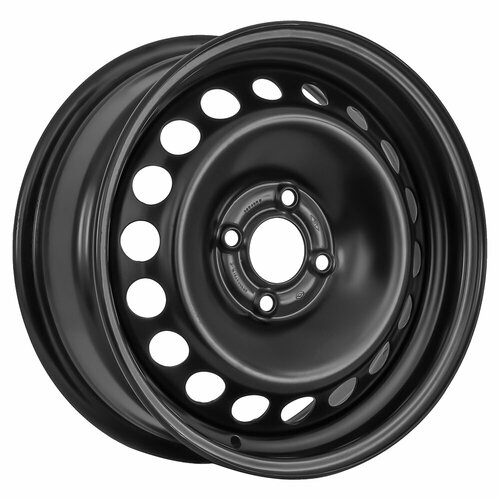 фото Диск колеса largus, logan 2, штампованный, r15 6j 4x100/60.1 et40 (черный) accuride