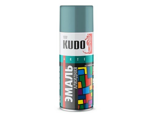 KUDO Краска-спрей Серо-голубая стандарт (520мл) (KUDO)