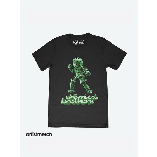Футболка Artistmerch The Chemical Brothers футболка Green Man, размер L, черный