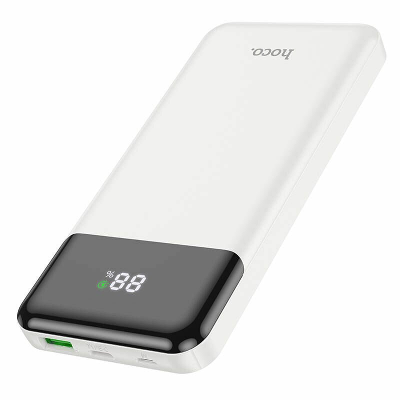 Power Bank HOCO J102 Cool figure PD20W + QC3.0 (10000 mAh) (белый)