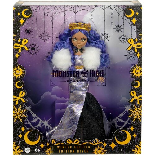 Коллекционная кукла Monster High Clawdeen Wolf Howliday кукла monster high basic generation 3 лагуна блю поколение 3