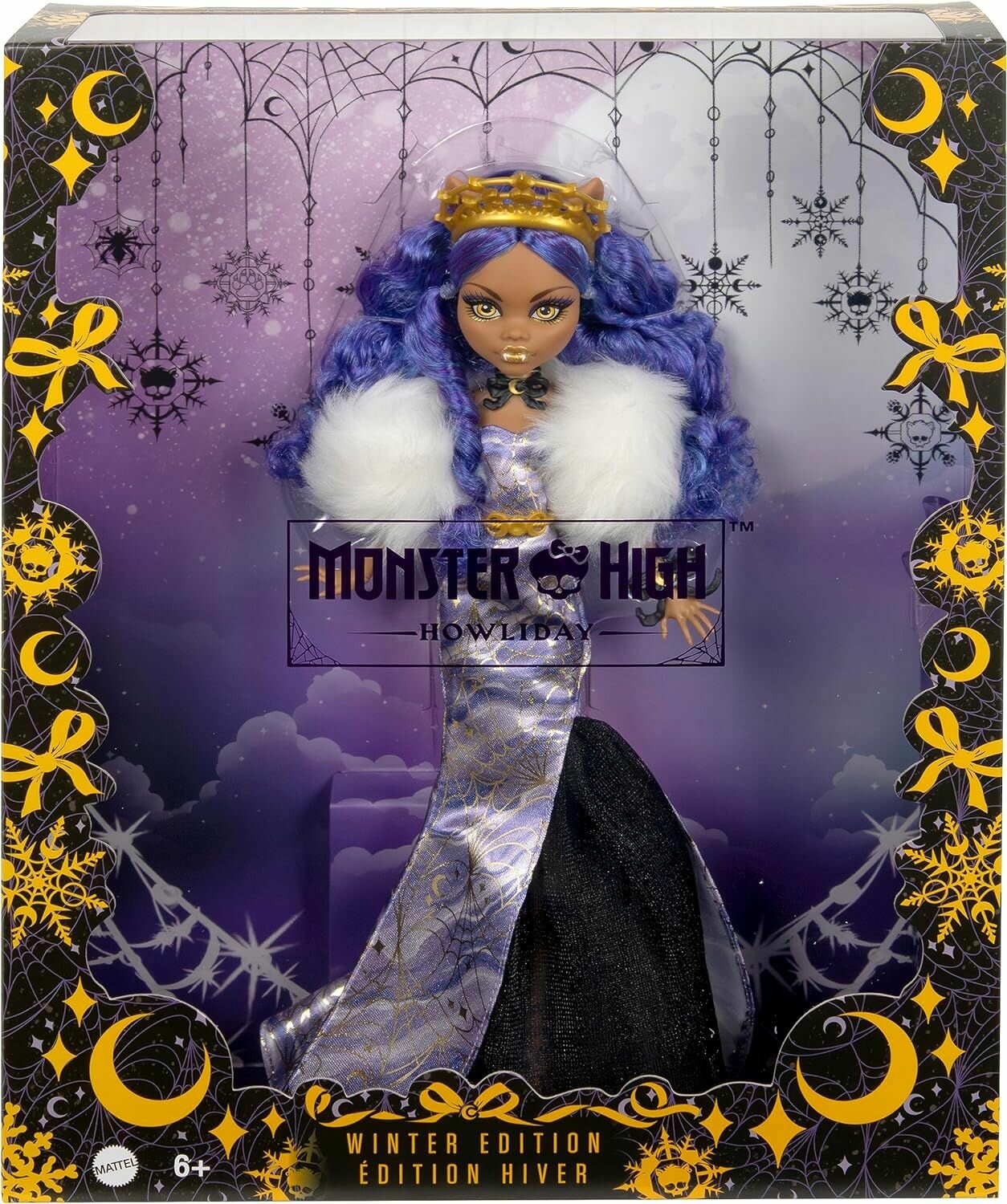 Коллекционная кукла Monster High Clawdeen Wolf Howliday