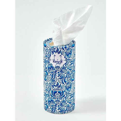 Салфетки бумажные косметические в тубе для автомобиля для колясок 2 слоя 50 штуп KIMRIK 211₽