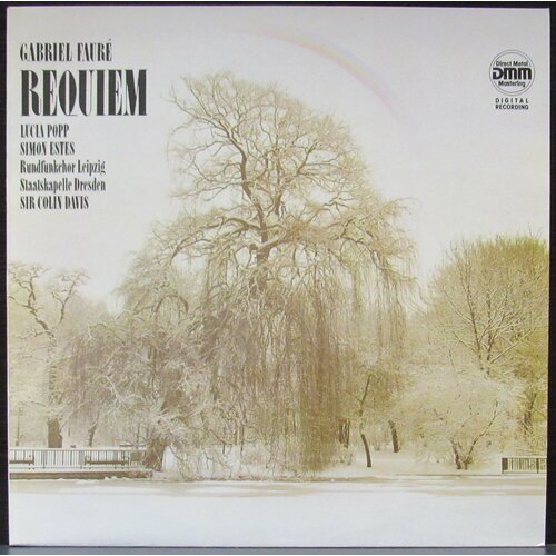 виниловая пластинка tony marshall ach la mich doch in dei Faure Gabriel Виниловая пластинка Faure Gabriel Requiem Op.48