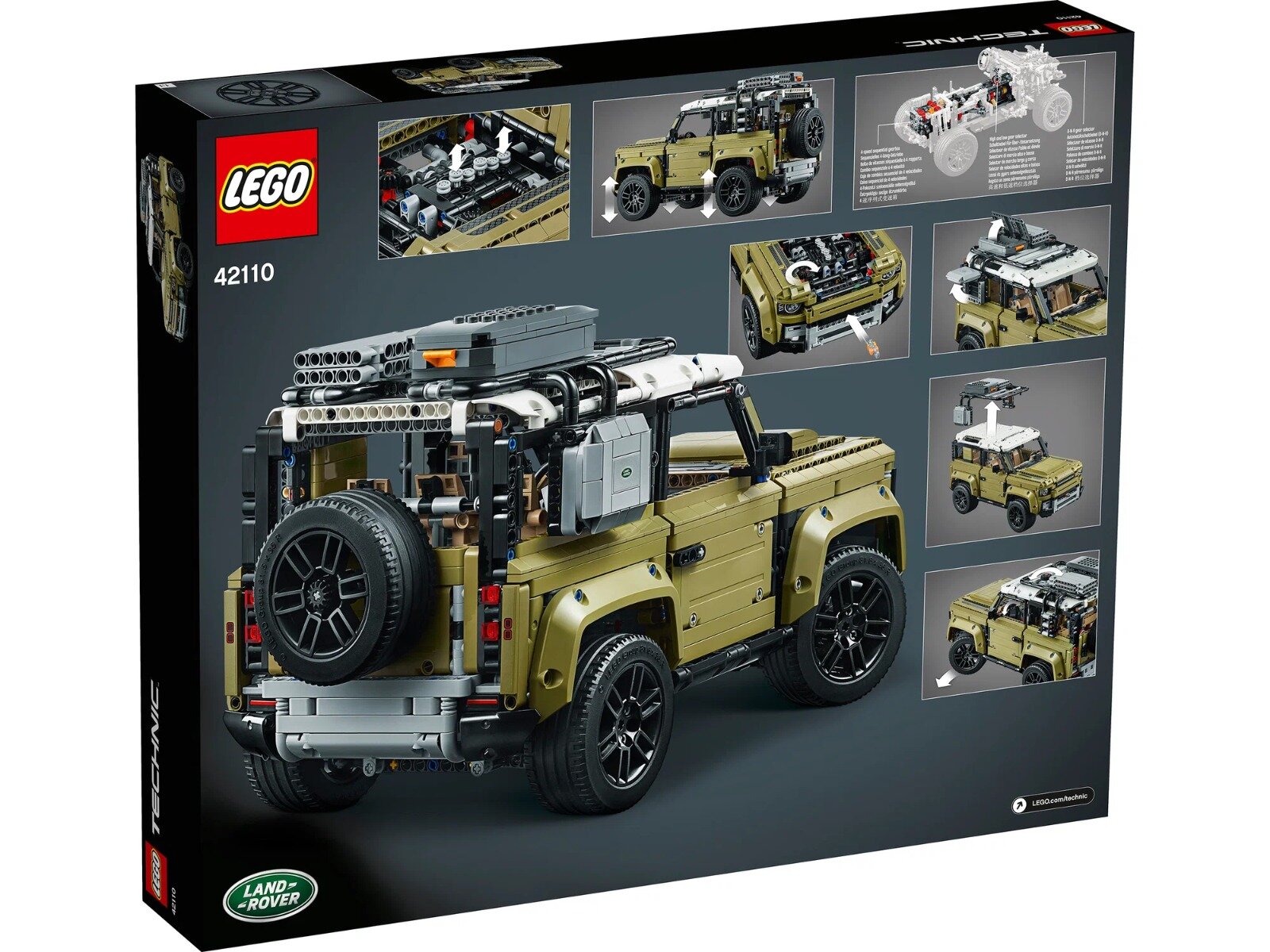 Конструктор LEGO Technic 42110 Land Rover Defender, 2573 дет.