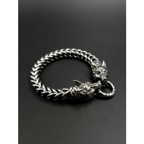 Славянский оберег, плетеный браслет Starfallshop, 5 шт., размер 23 см, размер XL, диаметр 7.5 см, серебро