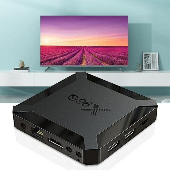 ТВ-приставка смарт TV X96Q 2/16Gb, черный